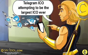 Telegram ICO has Raised $1.7 bln Attempting to be the Largest ICO Ever