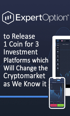 ExpertOption to Release One Coin for Three Investment Platforms Which Will Change the Cryptomarket as We Know it