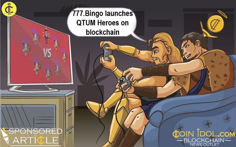 Pan Entertainment Platform 777.Bingo Launches QTUM Heroes on Blockchain 2f0eec54caf8360cd13987ddd9c127df