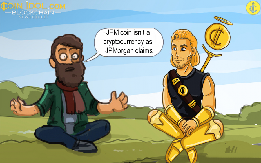 jpm coin is not a cryptocurrency says crypto advocacy group