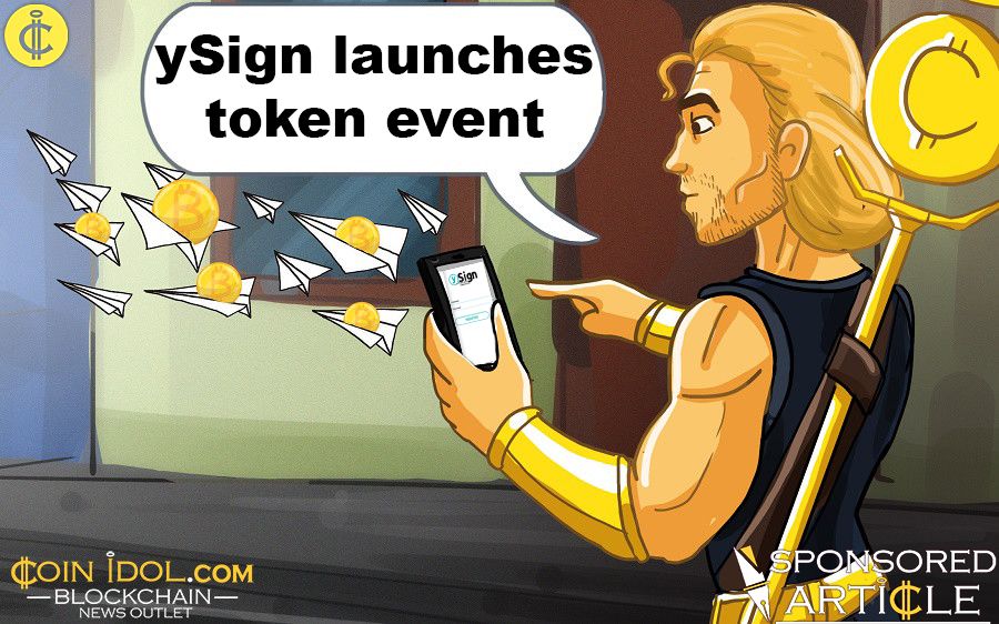 Decentralized Blockchain Messaging App ySign Launches Token Event D8ef4a84b2a82b0f95416142f9f4af6f