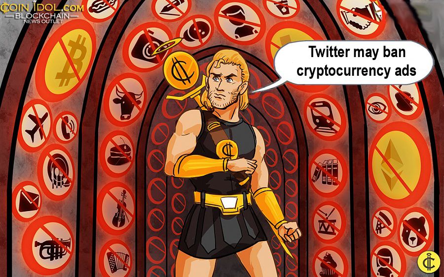 Twitter May Ban Cryptocurrency Ads, Following Facebook and Google’s Lead E3a4566dc9f4e4f2dc564c58433f79d5