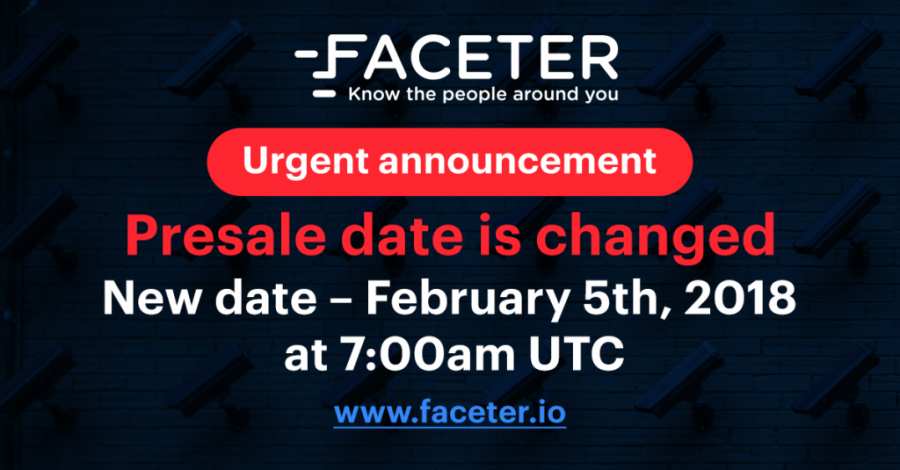 Faceter presale dates