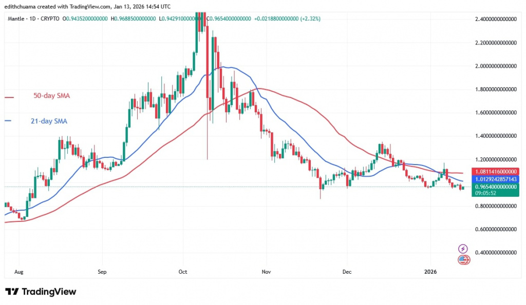 MNTUSD_(Daily Chart) – JAN.13, 2026 MNTUSD_(Daily Chart) – JAN.13, 2026