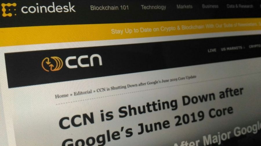 CCN shuts down, news by CoinDesk 