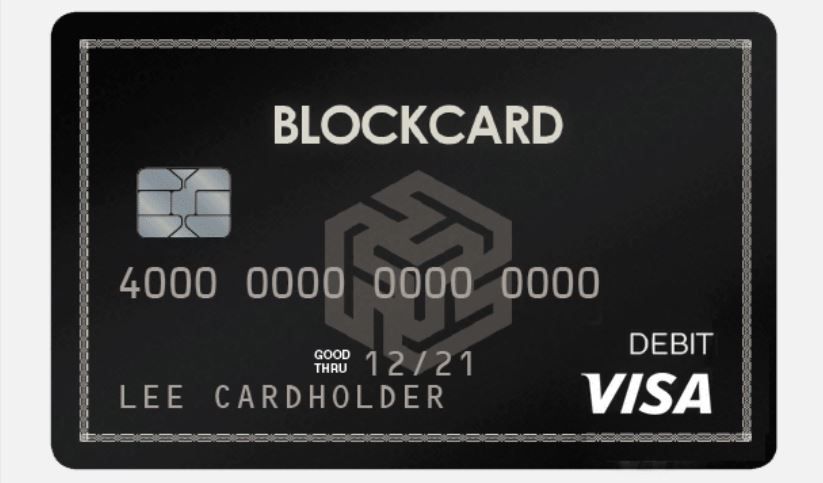 Blockcard card view