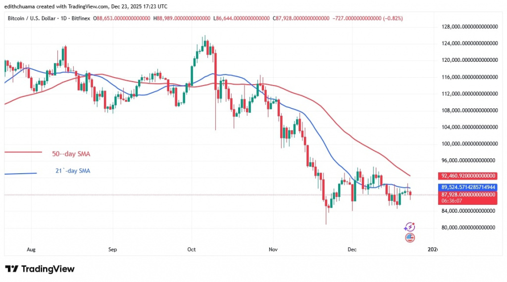 BTCUSD_(Daily Chart) - DEC.23, 2025