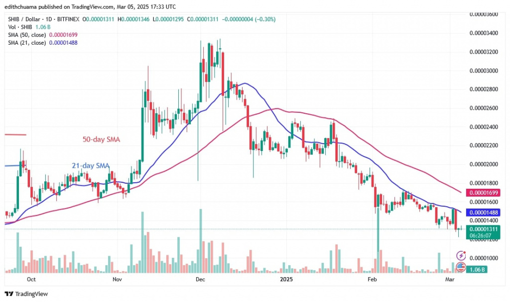 SHIBUSD (Daily Chart) - March 5.jpg