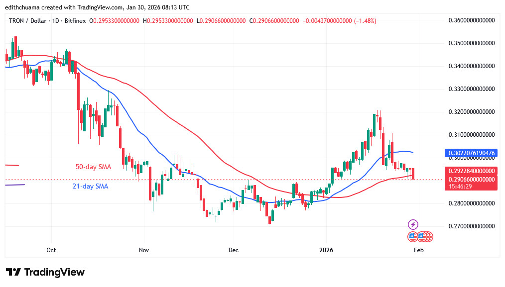 TRXUSD_(Daily Chart) - JAN.30, 2026