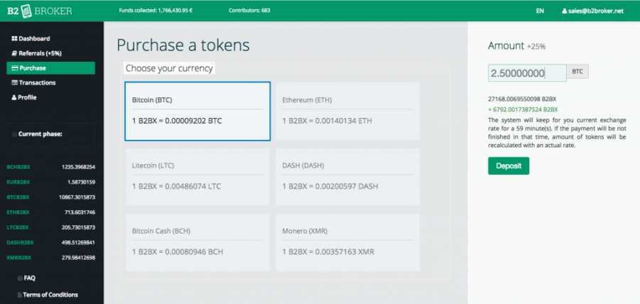 ICO platform