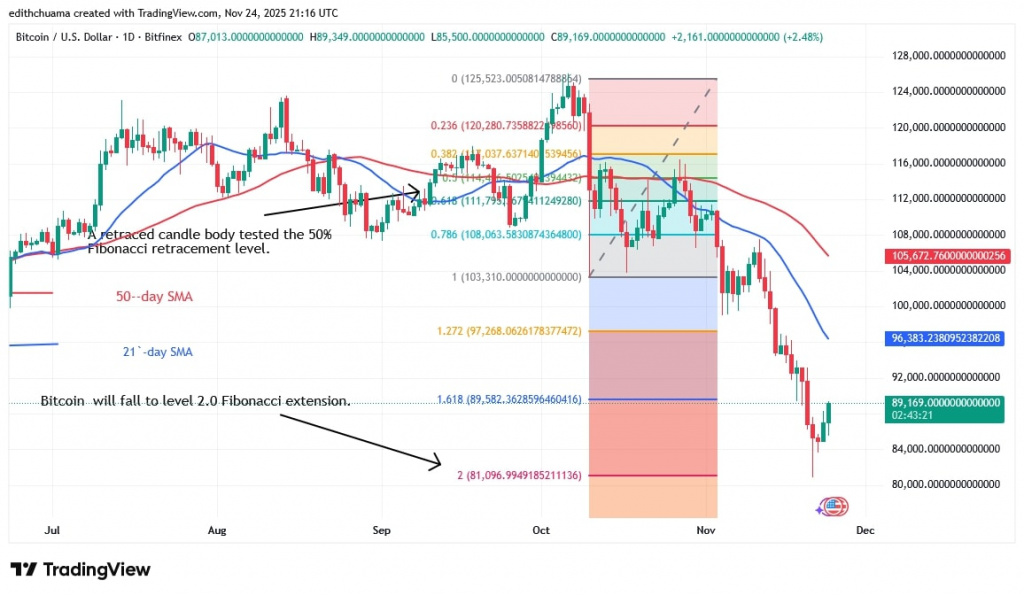 BTCUSD_(Daily Chart) -NOV.24, 2025