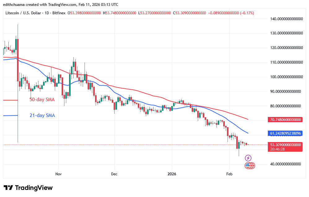 LTCUSD_(Daily Chart) - FEB10, 2026