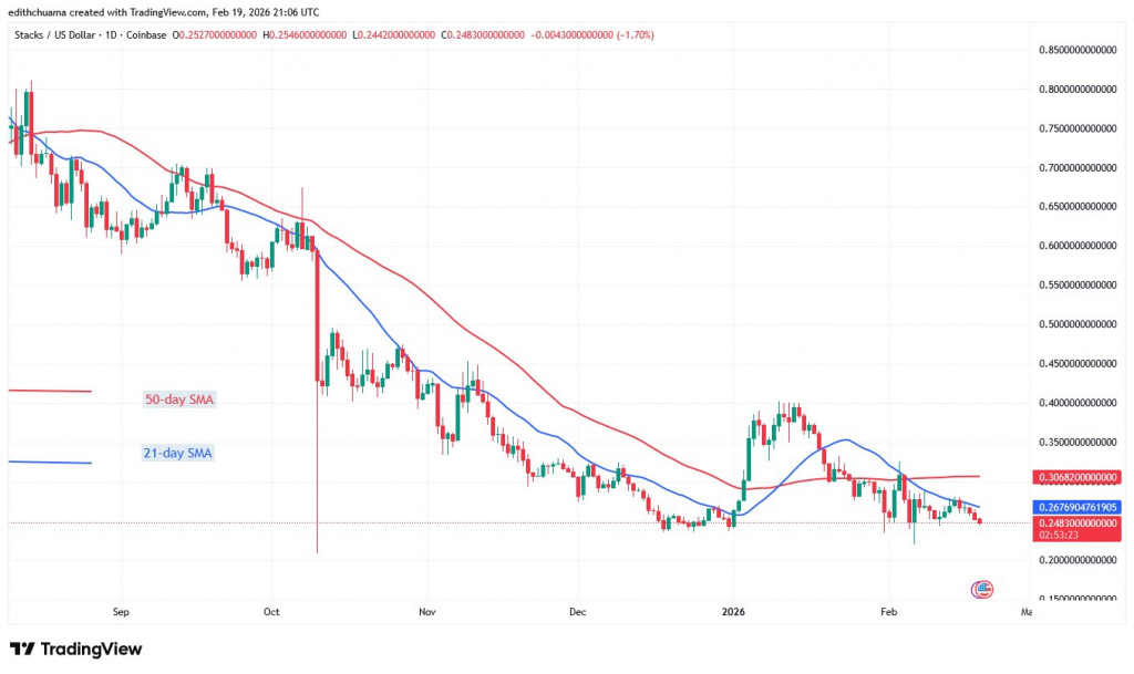 STXUSD_(Daily Chart) – FEB.19, 2026 STXUSD_(Daily Chart) – FEB.19, 2026