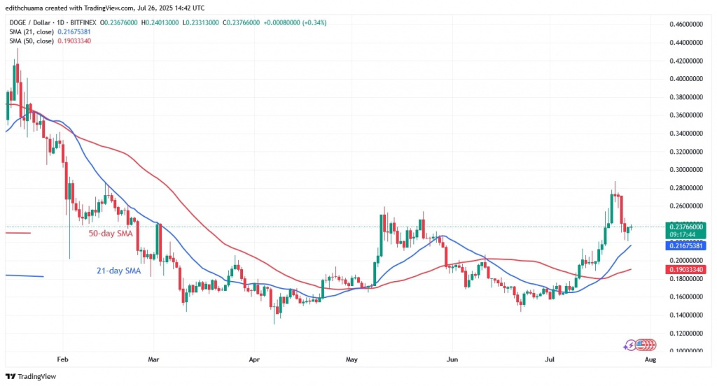 DOGEUSD_(Daily Chart) - July 26, 2025 DOGEUSD_(Daily Chart) - July 26, 2025