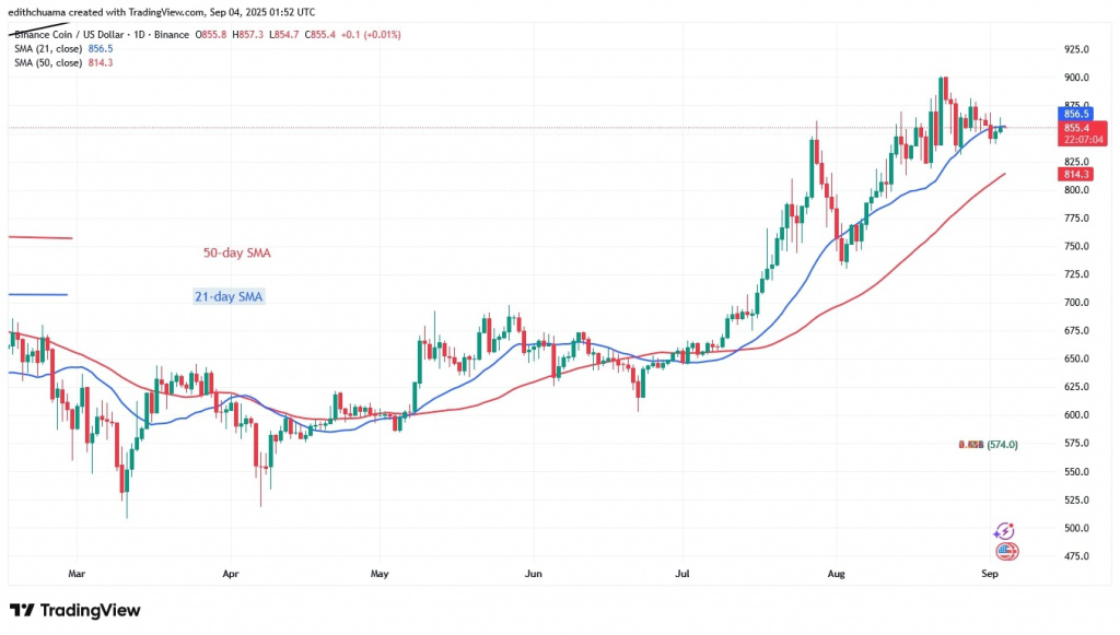 BNBUSD_(Daily Chart) - Sept.4, 2025
