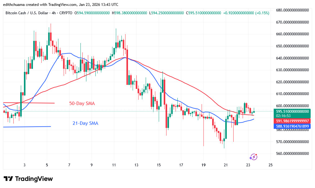 BCHUSD_(4-Hour Chart) - JAN.23, 2026