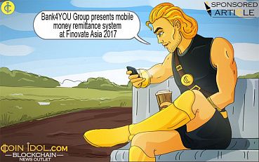 Bank4YOU Group presents Mobile Money Remittance System at Finovate Asia 2017