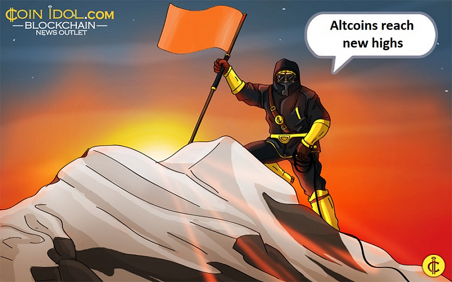 Altcoins Reach New Highs And Their Uptrend Continues