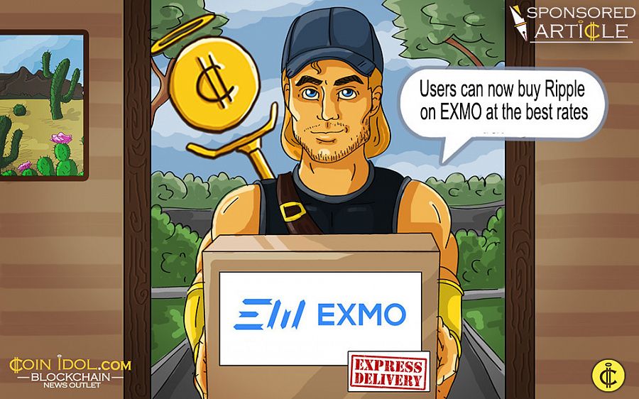 Buy Ripple on EXMO at the Best Rates 102b579e61a648f92014988065aa08ac