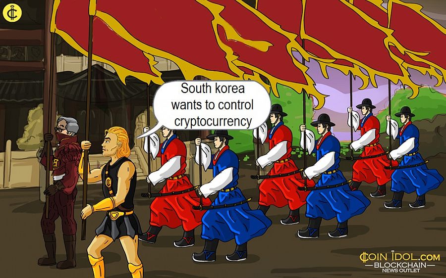 South korea wants to control cryptocurrency