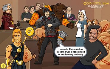Ivan Tikhonov: “I consider Razormind as a scam and recommend to send money to charity”