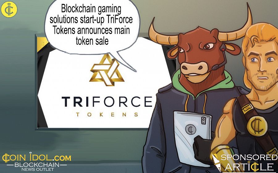 Blockchain Gaming Startup TriForce Tokens Announces Pre ICO 229924ba430579d8837c0c5df1c37a1e