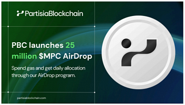 Partisia Blockchain Propels Innovation with 25 Million MPC Token AirDrop Campaign