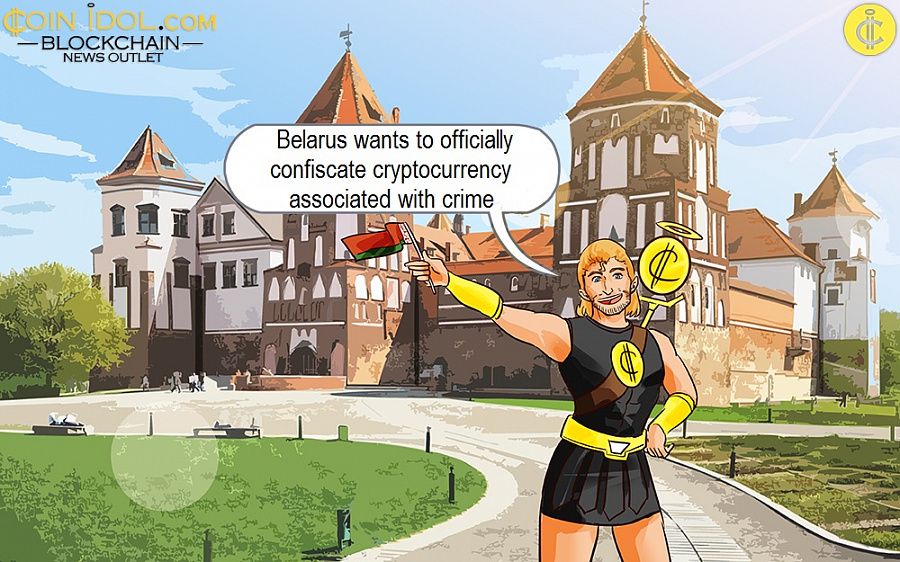 Belarus wants to officially confiscate cryptocurrency associated with crime