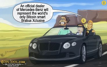 Mercedes-Benz to Promote Bitcoin in the Capital of Russia