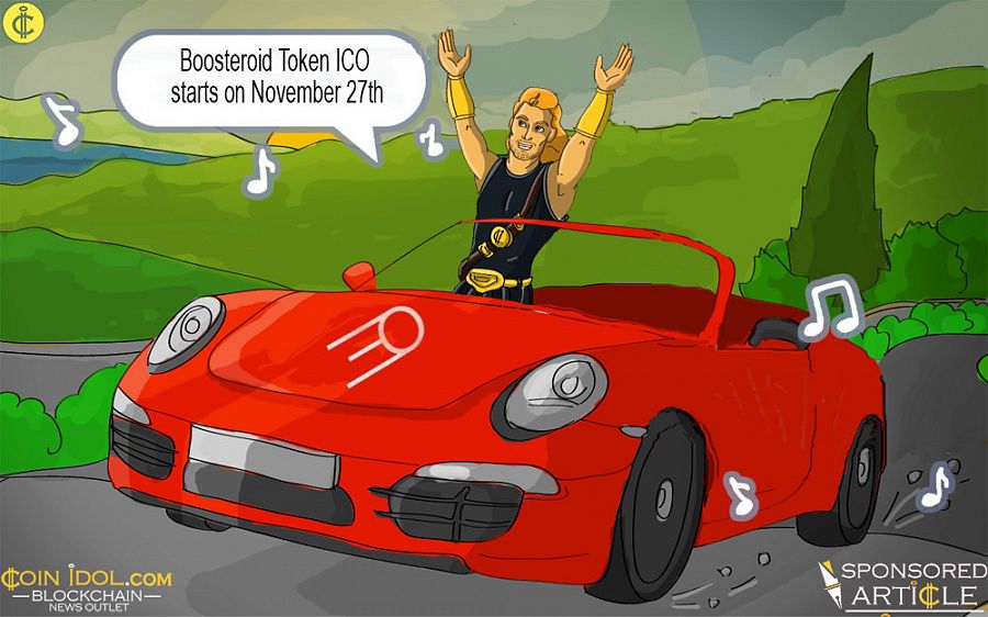Boosteroid Token ICO Starts on November 27th: Investors Can Get Up to 20％ Bonus 45cf33293699a799af4878923440979b