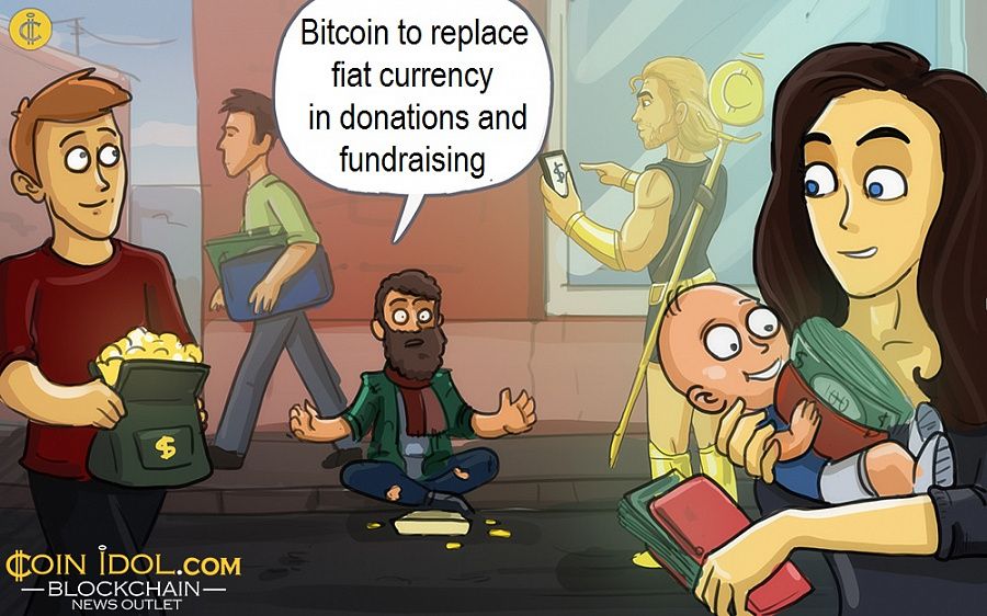 Bitcoin to replace fiat currency in donations and fundraising