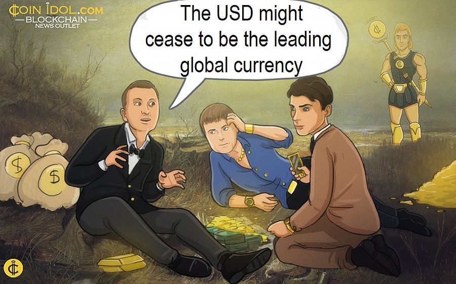 The USD might cease to be the leading global currency