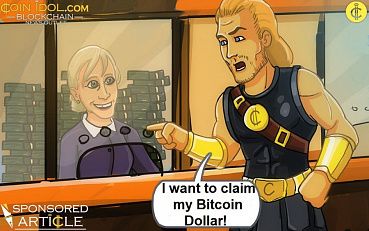 Claim Your Bitcoin Dollar Today. Reached 70% of Total Contribution