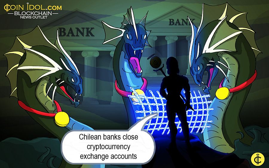 Chilean Banks Close Cryptocurrency Exchange Accounts 586c9cf2673679534308f991705387d9