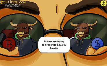 Bitcoin Is Trading Modestly And Trying To Reach The High Of $27,000