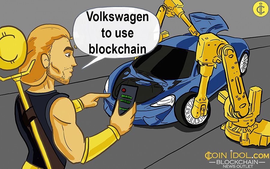 Volkswagen to use blockchain
