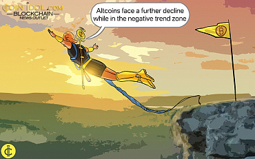 Coinidol.com Weekly Cryptocurrency Market Analysis: Altcoins Slump in the Negative Trend Zone