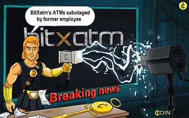 18 ATMs of BitXatm Network Sabotaged by Former Employee