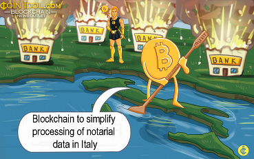 Blockchain to Simplify Processing of Notarial Data in Italy