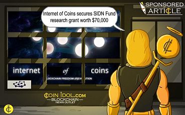 Internet of Coins Secures SIDN Fund Research Grant Worth $70,000