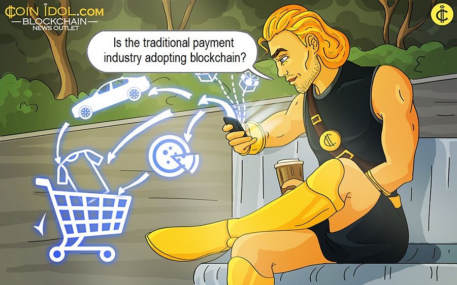 Is the traditional payment industry adopting blockchain?