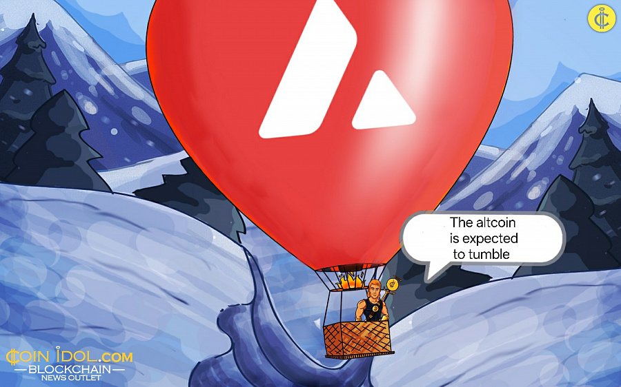 Coinidol.com: AVAX Tumbles and Nears Its $8.75 Bottom Price