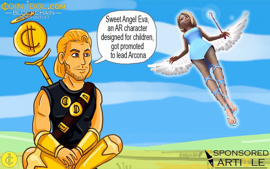 A Cute Augmented Reality Angel Became the Face of Arcona’s ICO Campaign 81787fa8cf06e186398462cd04ec927f