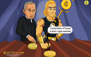 Central Bank of Russia Supports Efforts to Block Crypto Websites