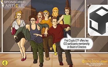 First Crypto ETF offers key ICO participants membership on Board of Director