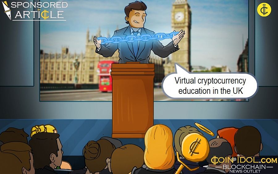 Virtual cryptocurrency education in the UK
