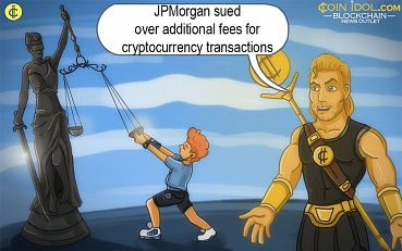 JPMorgan Sued Over Additional Fees for Cryptocurrency Transactions