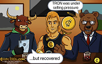 TRON Recovers But Struggles Above $0.24