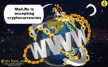 Mail.Ru Accepting Cryptocurrencies for Posting Ads on its Sites