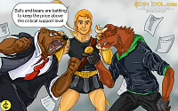 Coinidol.com: Bitcoin Falls Again Above $58,000 